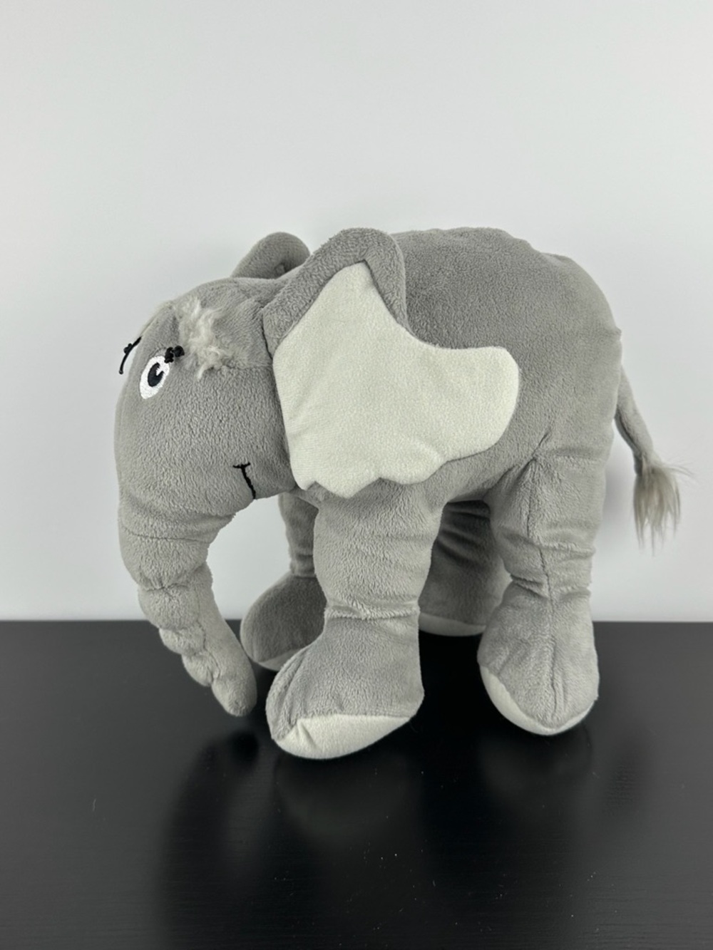 Manhattan Toy Dr. Seuss Horton Hears A Who Elephant 8" Gray Plush Stuffed Animal